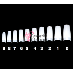 Tipsuri set 50 bucati Albe cu bordura smyle Nr 1